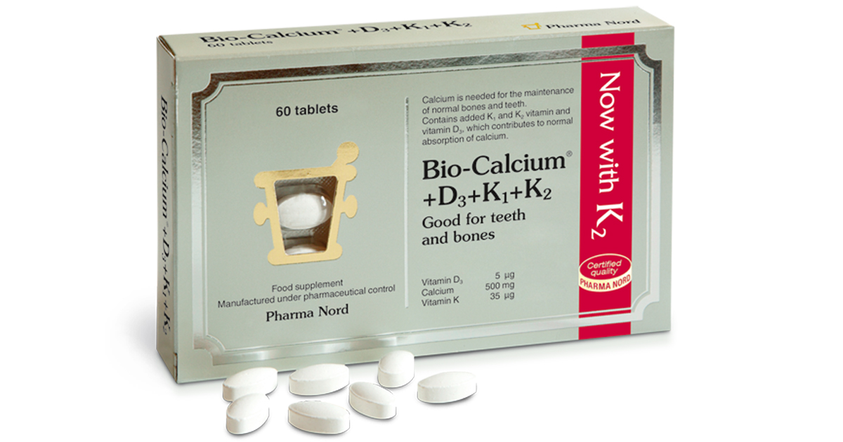BioCalcium+D3+K1+K2 Easily absorbable calcium with vitamin D+K